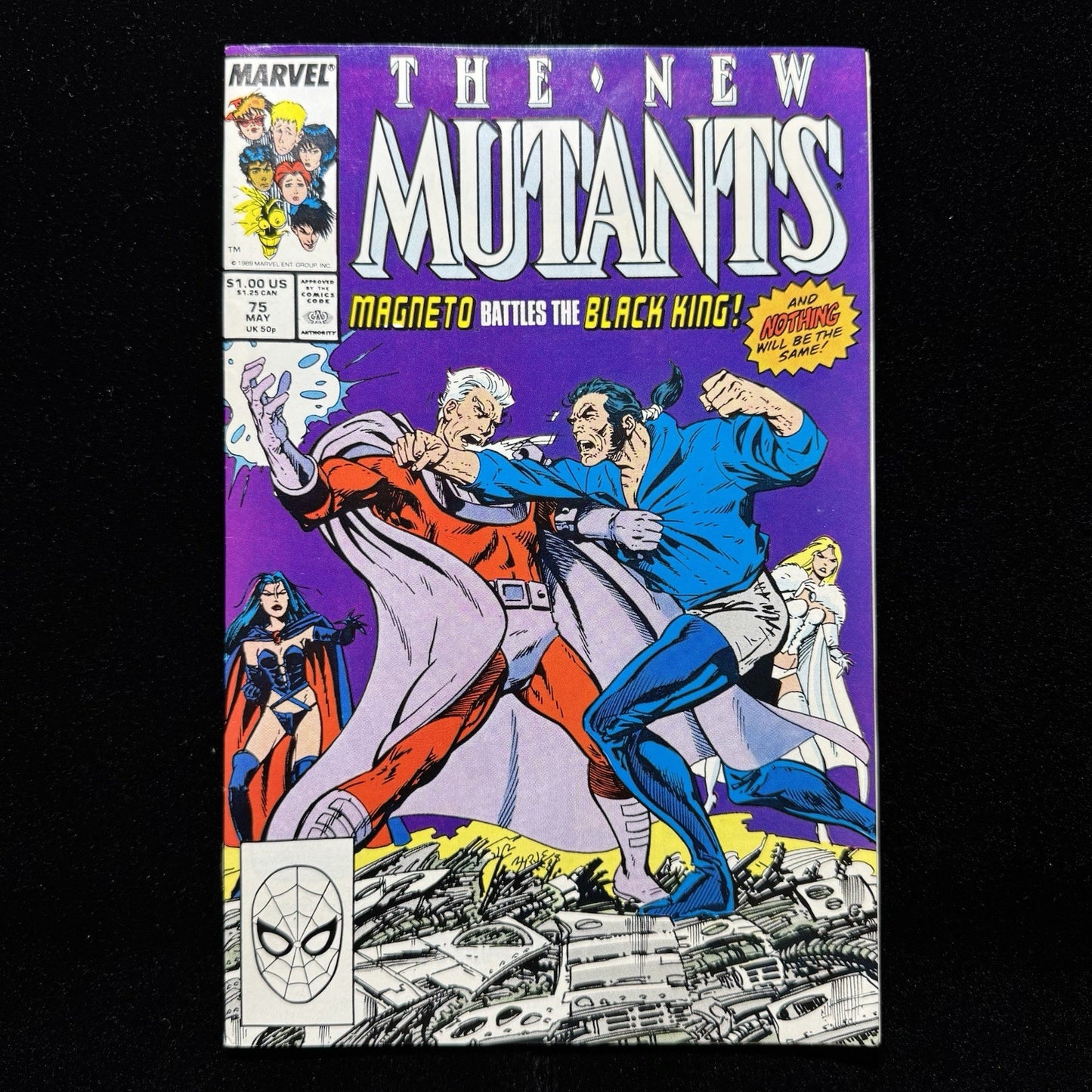 New Mutants 75 - Copper Age Marvel Comics 1989