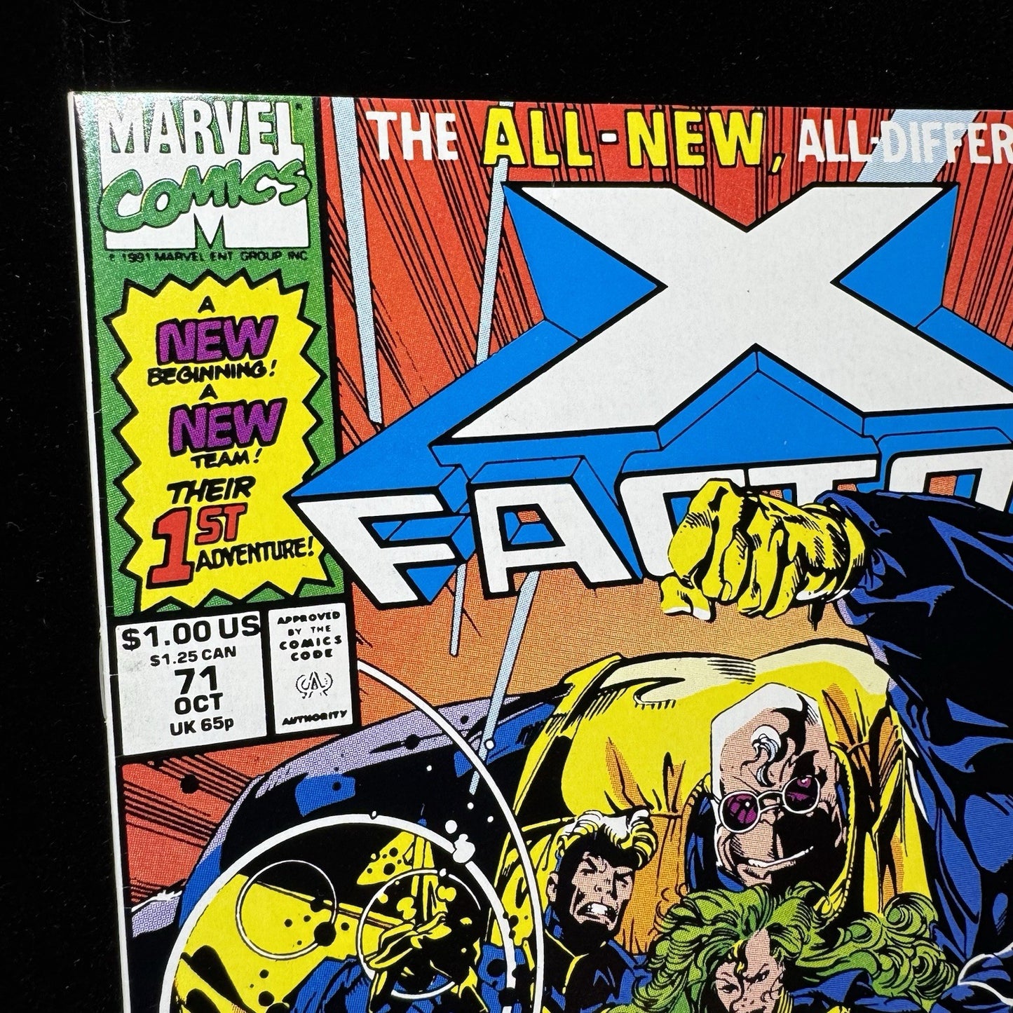 X-Factor 71 - 1st Appearance Of New Team - Copper Age Marvel Comics 1991