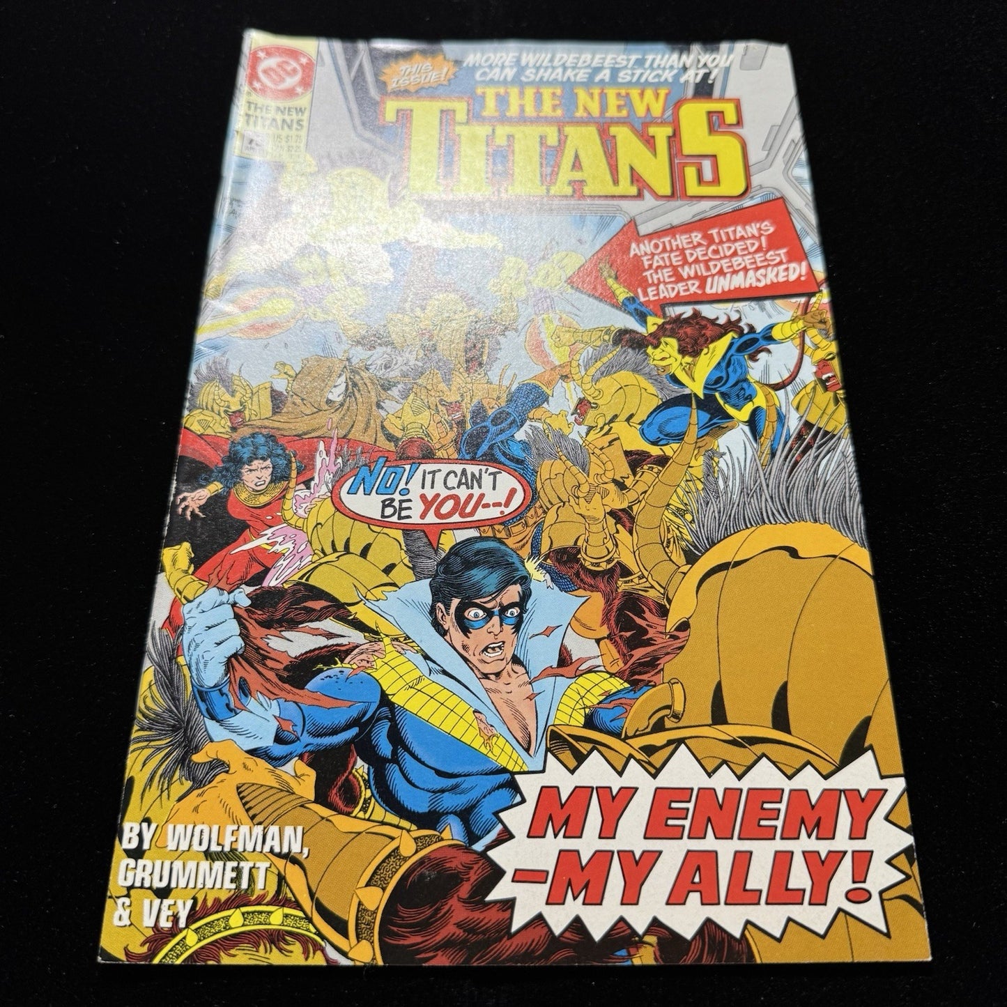New Titans 75 - Copper Age Dc Comics 1991