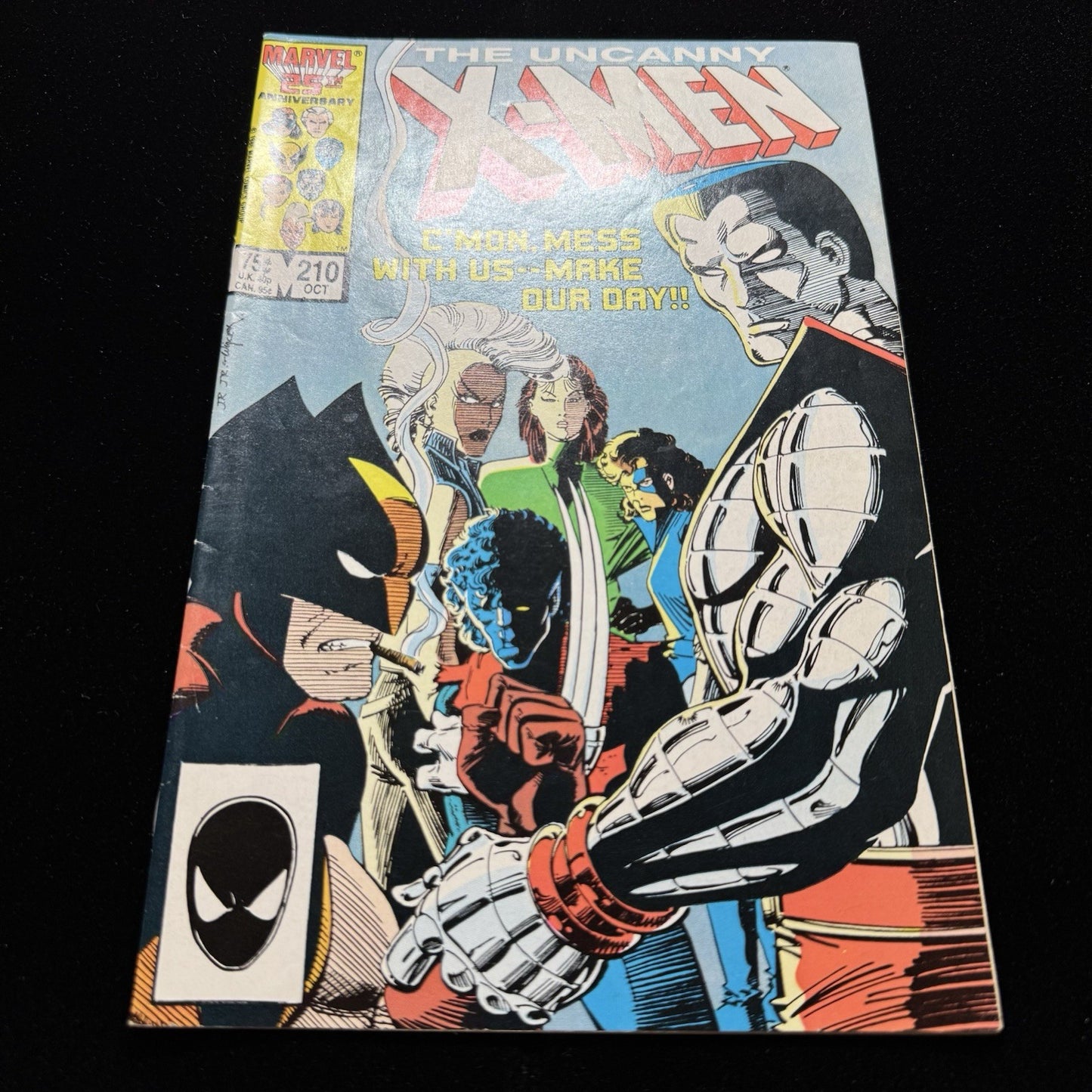 Uncanny X-Men 210 - 1st Cameo Appearance Of Marauders - Copper Age Comics  1986