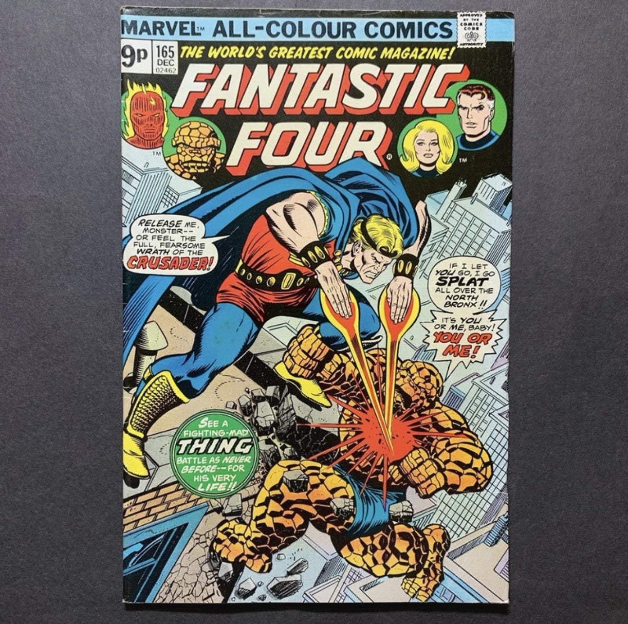 Fantastic four 165/ Bronze Age marvel comics 1975