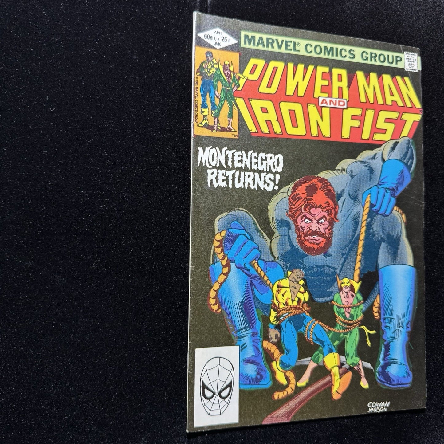 Power Man And Iron Fist 80 - Bronze Age Marvel Comics 1982