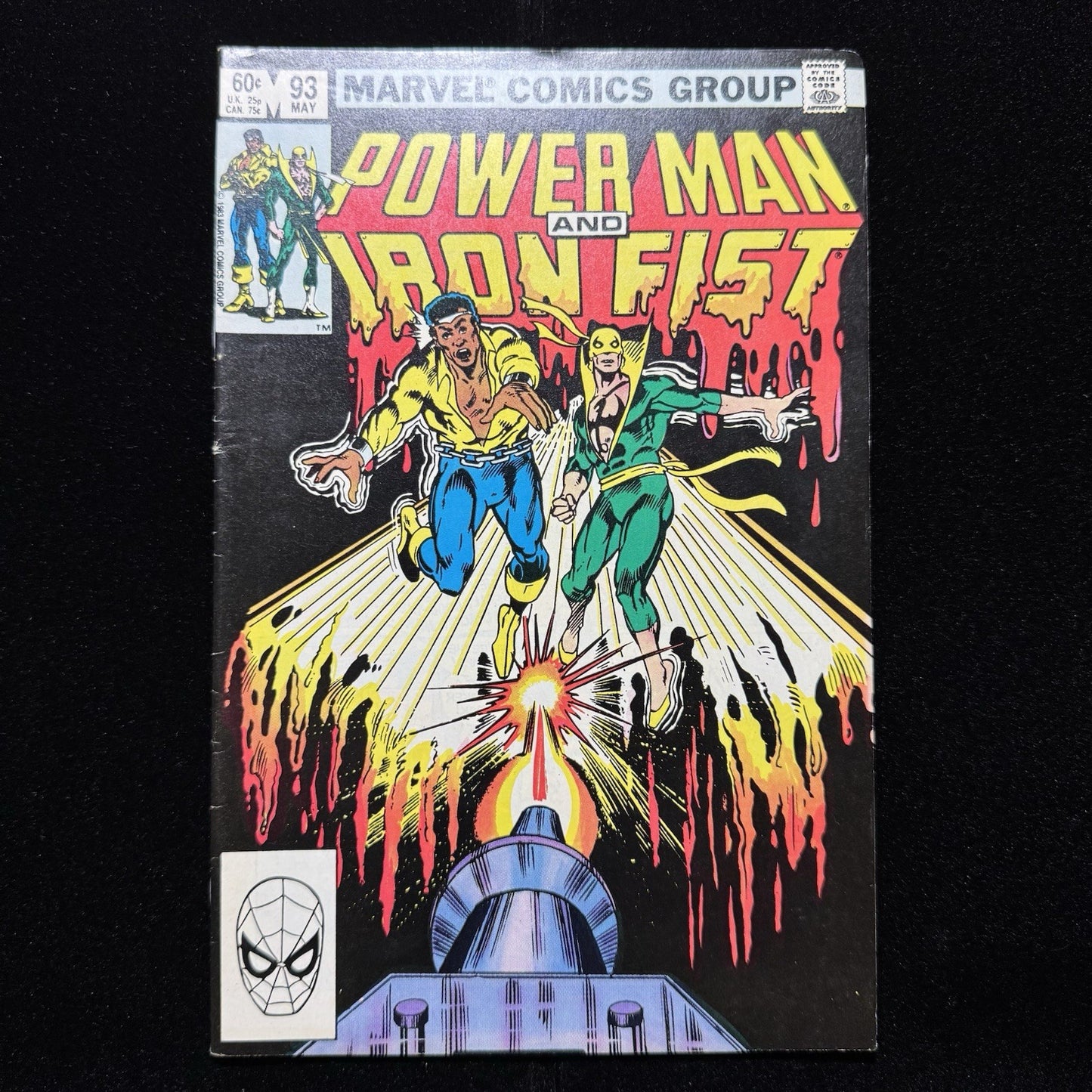 Power Man And Iron Fist 93 - 1st App Of Chemistro- Bronze Age Marvel Comics 1983
