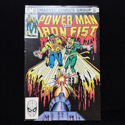 Power Man And Iron Fist 93 - 1st App Of Chemistro- Bronze Age Marvel Comics 1983