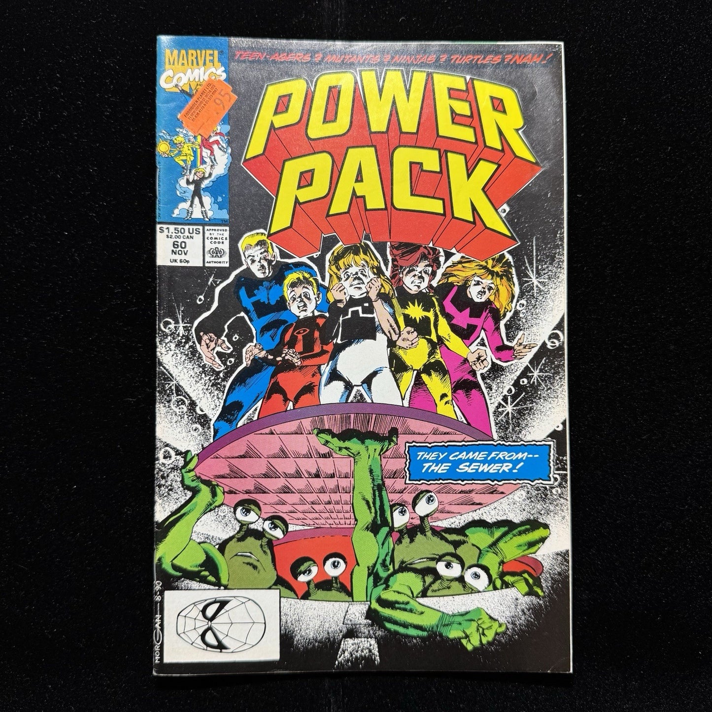 Power Pack 60 - Copper Age Marvel Comics 1990