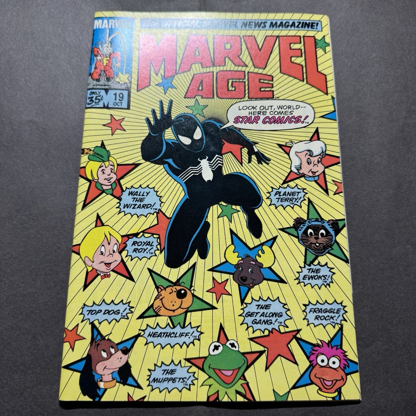Marvel Age 19 - Copper Age Marvel Comics 1984