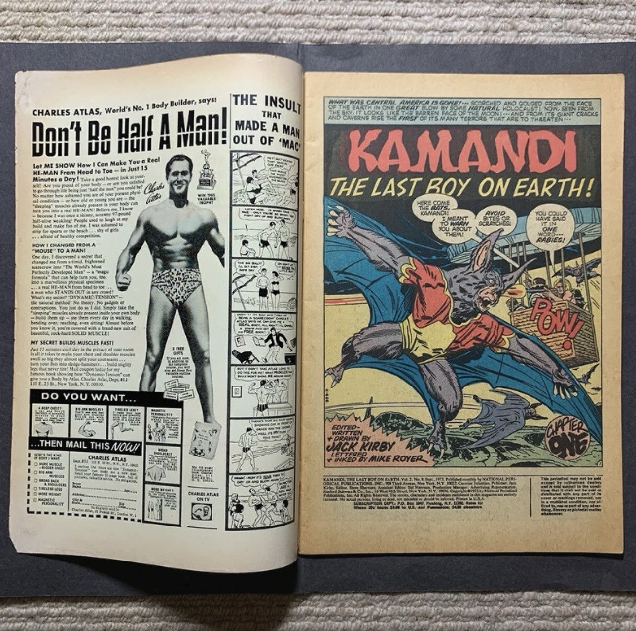 Kamandi 9 - Bronze Age Dc Comics 1973