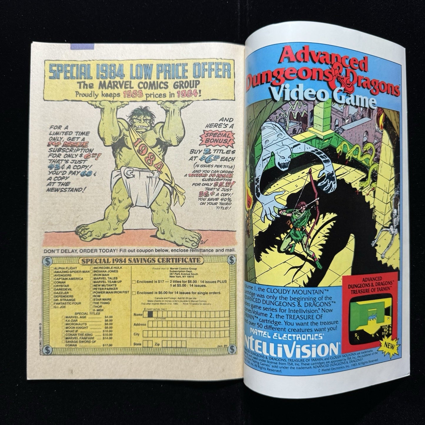 Avengers 243 - 1st Mention West Coast Avengers - Copper Age Marvel Comics 1984