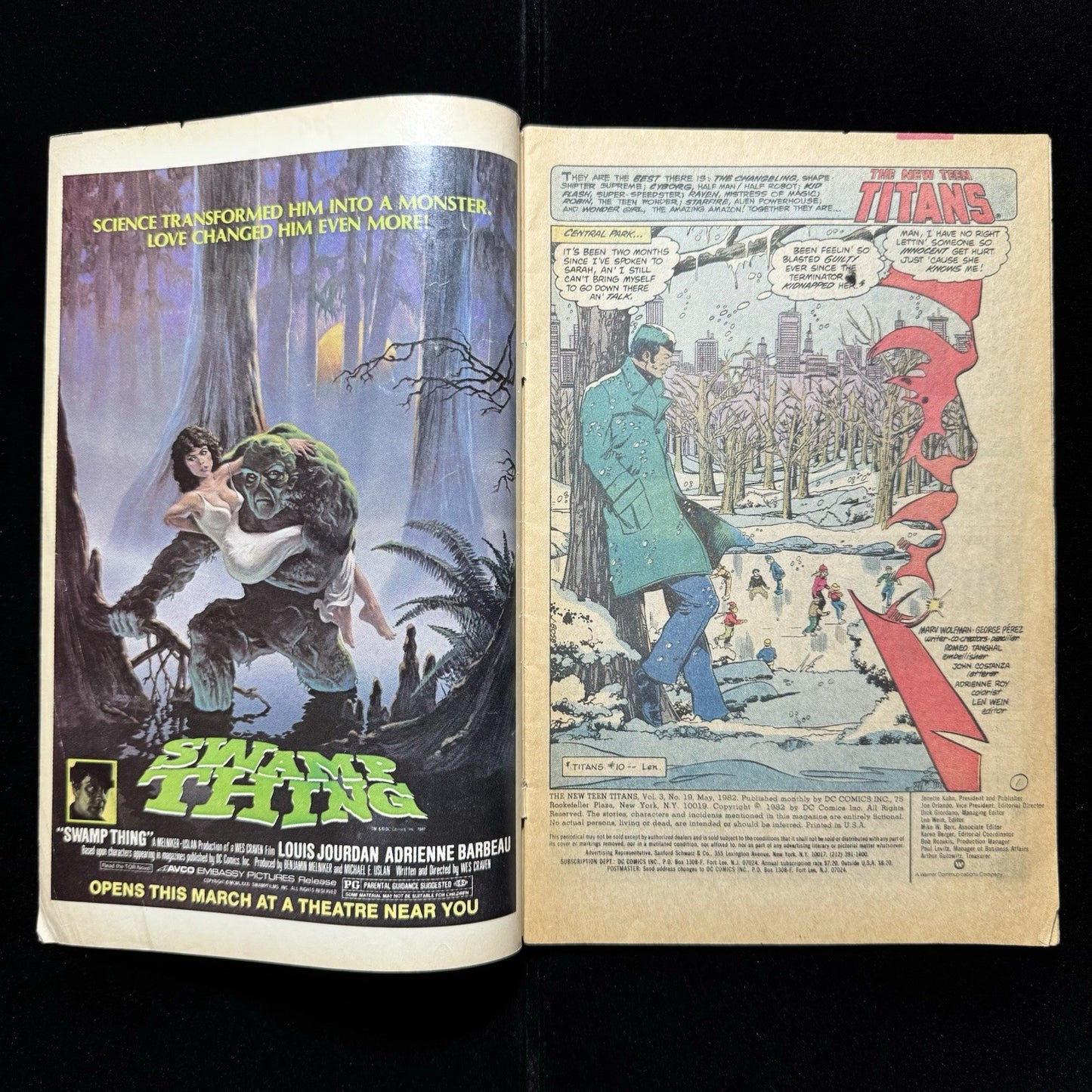 Teen Titans 19 - Bronze Age Dc Comics 1982