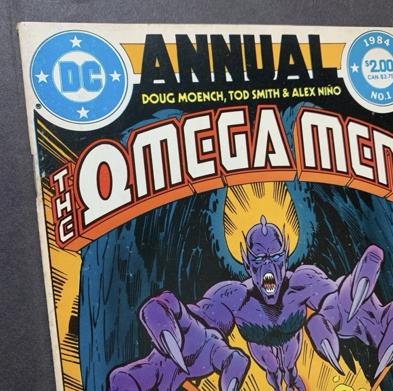 Omega men annual 1/ copper age de comics 1984