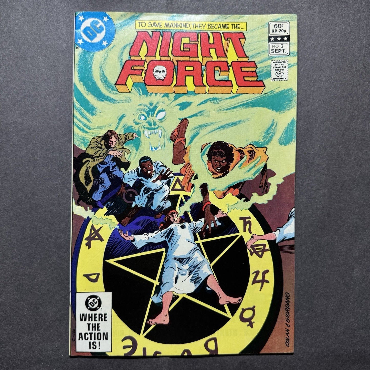 Night Force 2 - Bronze Age Dc Comics 1982