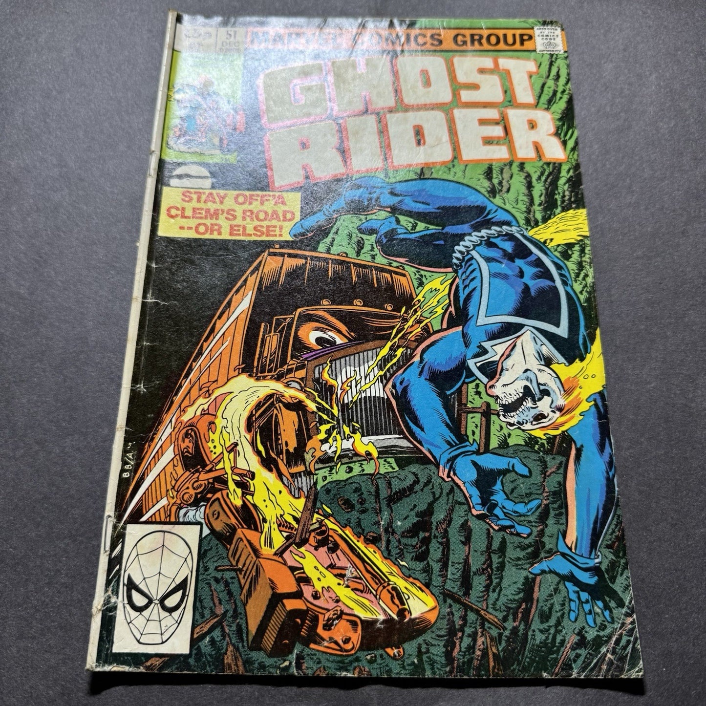 Ghost Rider 51 - Bronze Age Marvel Comics 1980