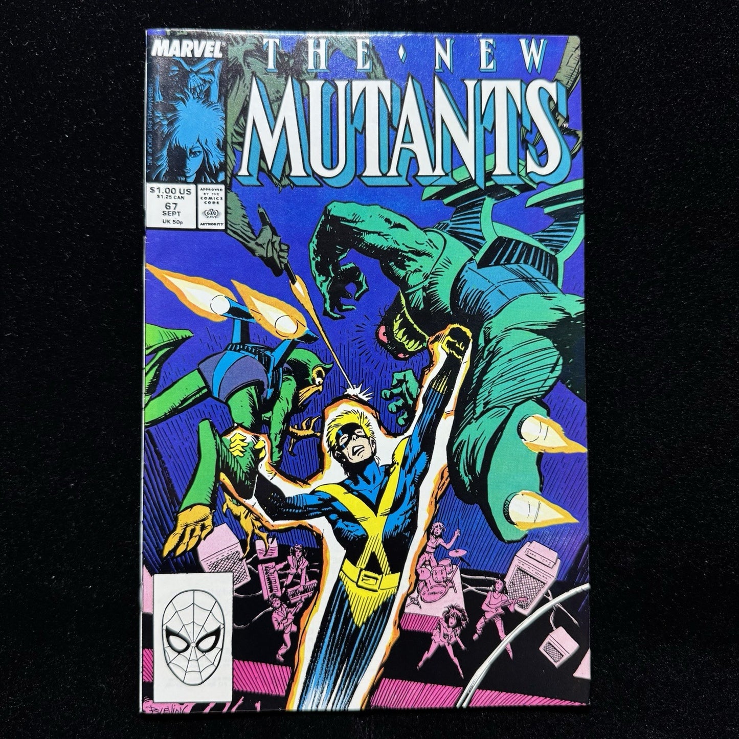 New Mutants 67 - Copper Age Marvel Comics 1988
