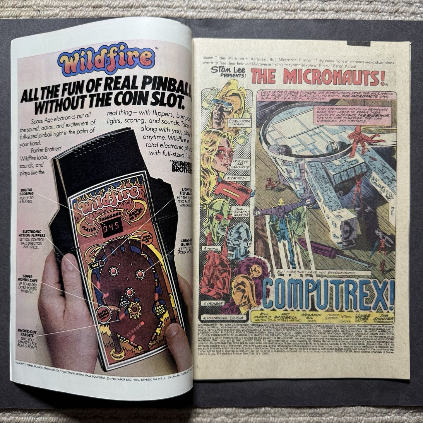 Micronauts 24 - Bronze Age Marvel Comics 1980