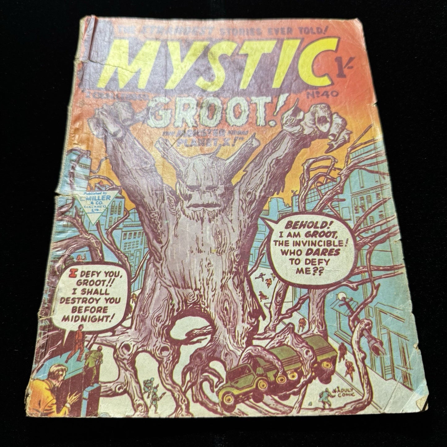 Mystic 40 - Uk Edition L Miller & Co Ltd - Silver Age Marvel Comics 1963