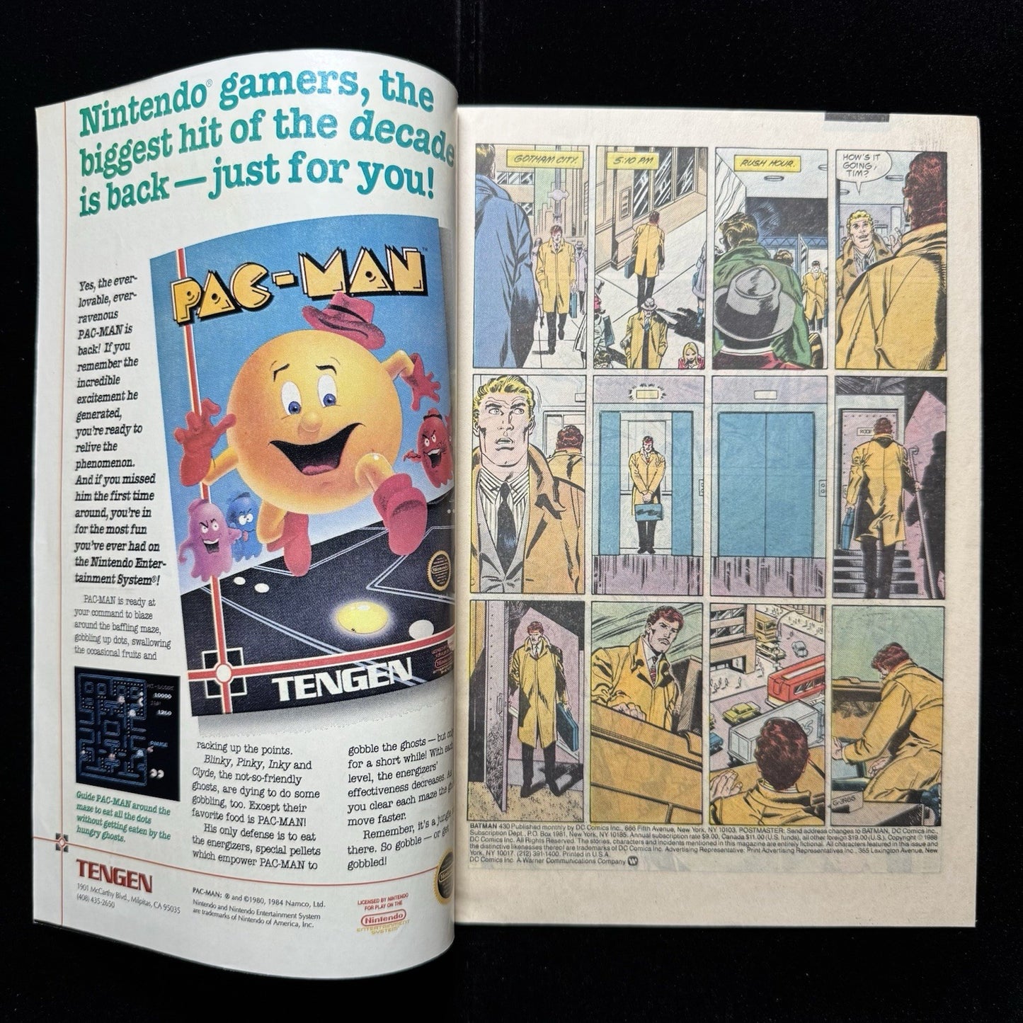 Batman 430 - Copper Age Dc Comics 1989