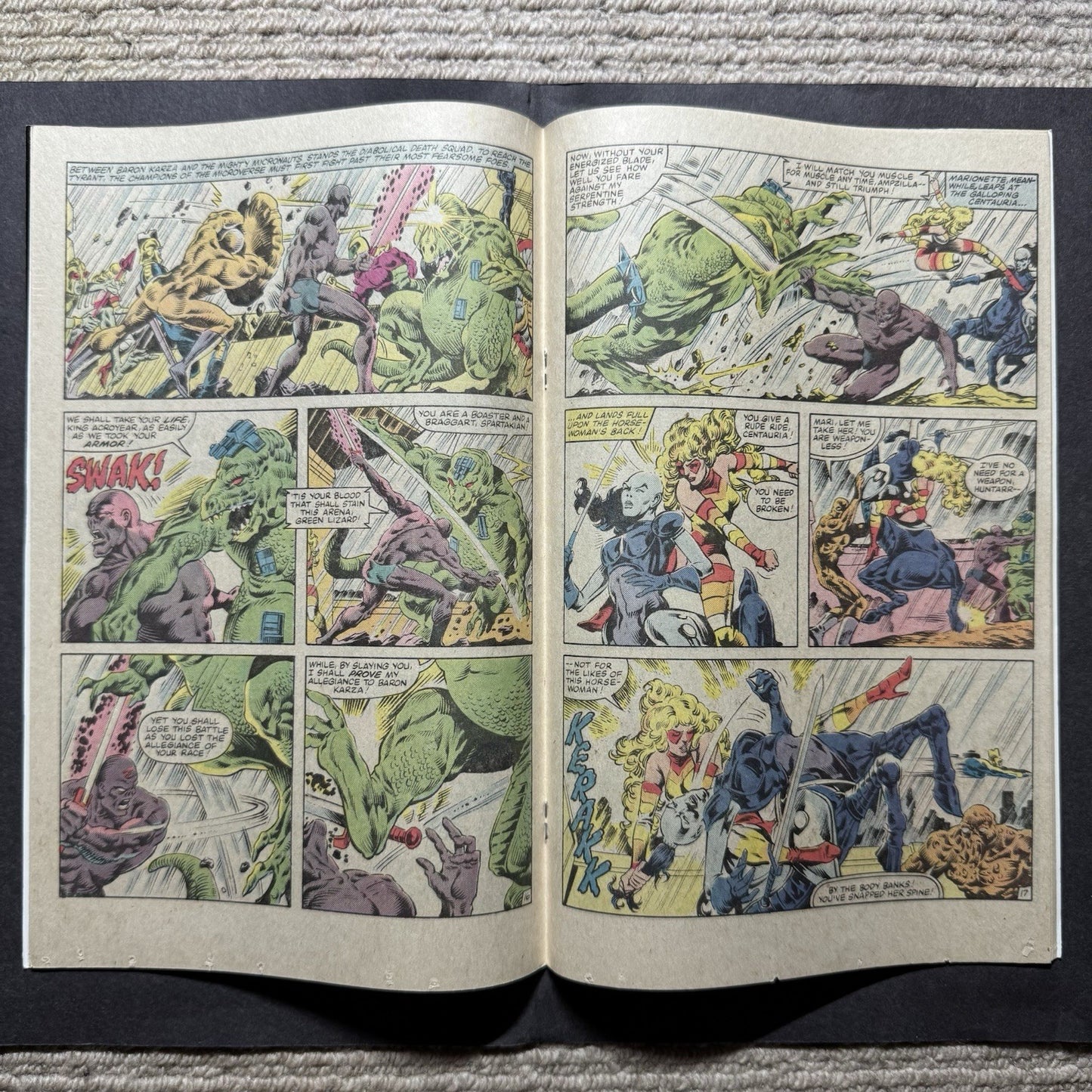 Micronauts 50 - Bronze Age Marvel Comics 1983