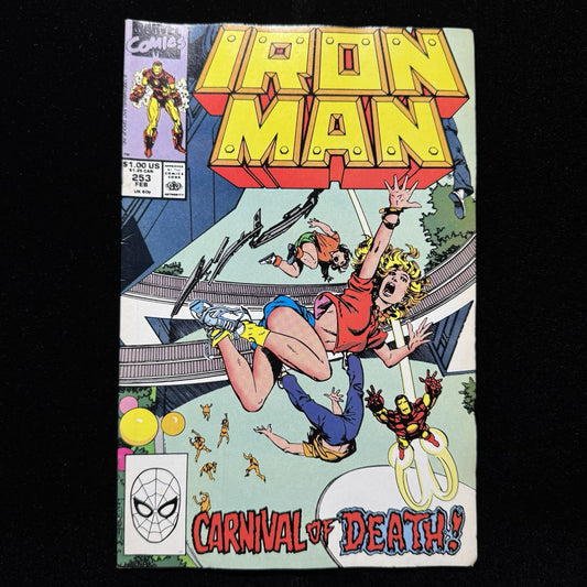 Iron Man 253 - Copper Age Marvel Comics 1990