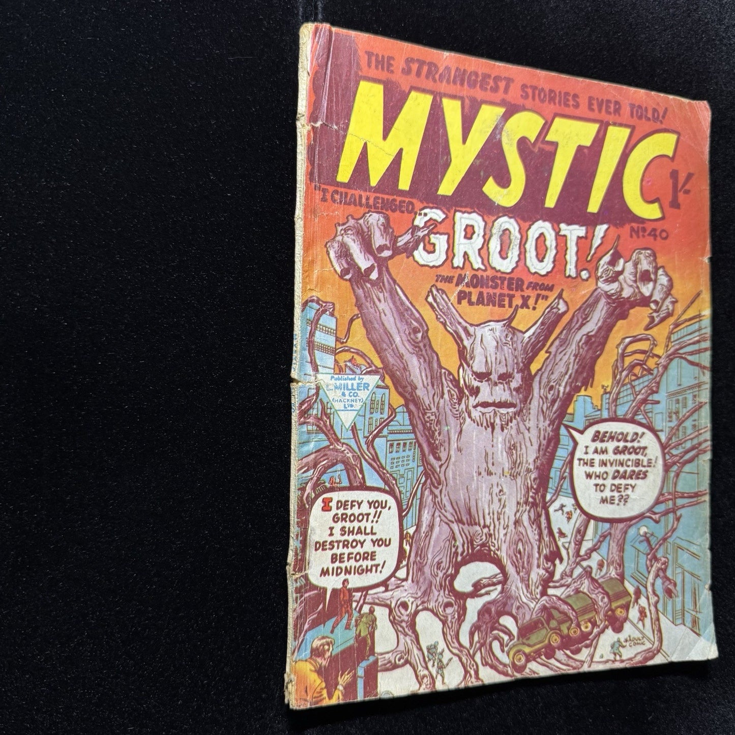 Mystic 40 - Uk Edition L Miller & Co Ltd - Silver Age Marvel Comics 1963