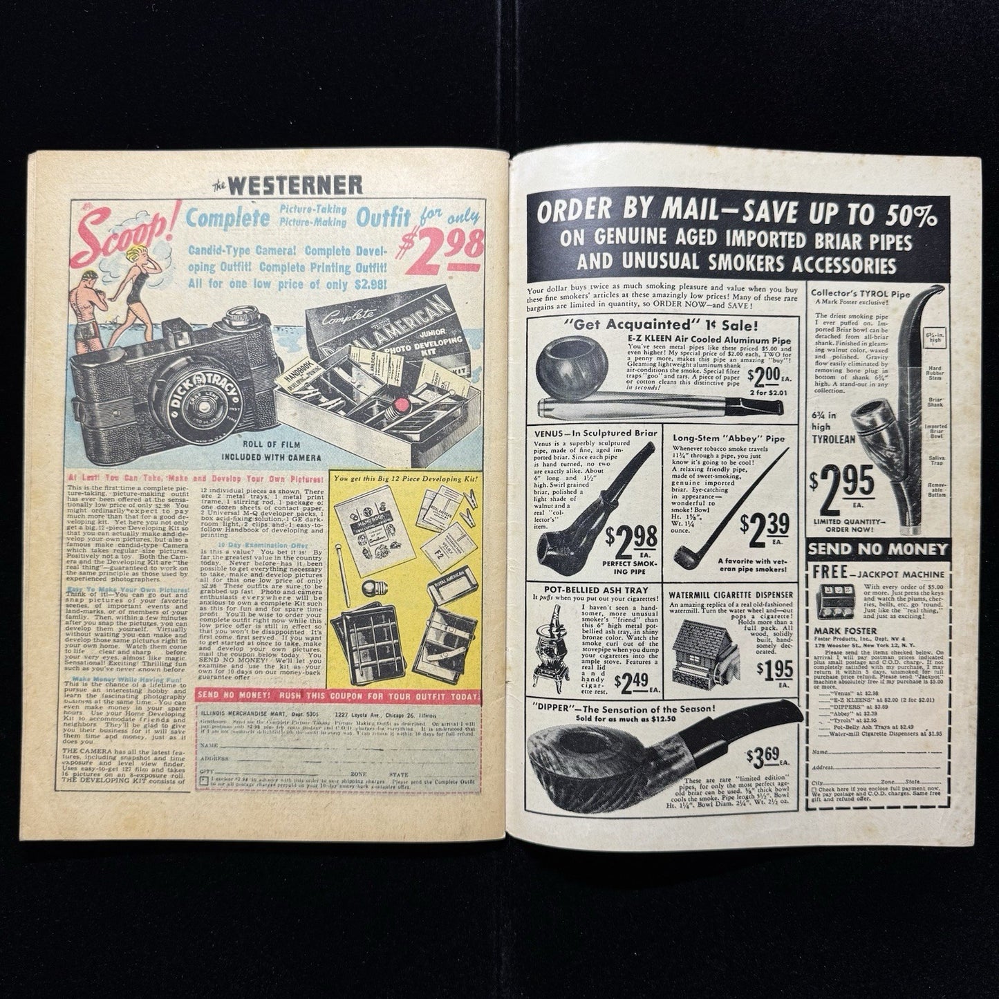 Westerner 16 - Golden Age Orbit-Wanted Comics 1948