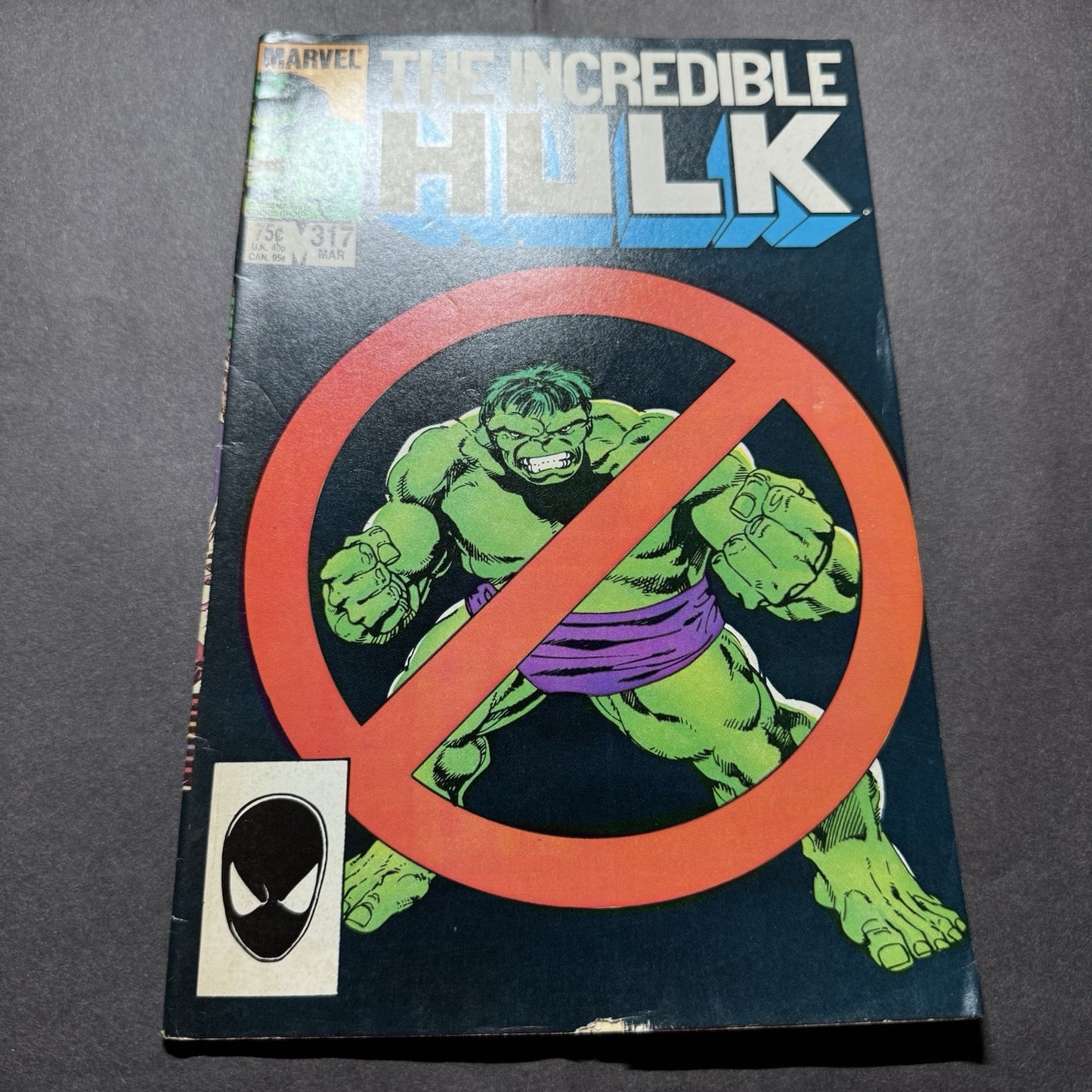 Incredible Hulk 317/ Copper Age Marvel Comics 1986