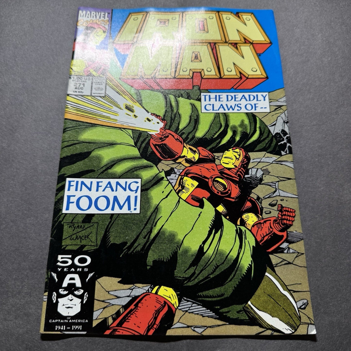 Iron Man 271 - Copper Age Marvel Comics 1991