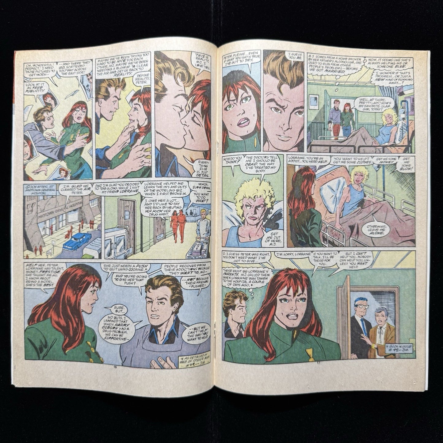 Web Of Spider-Man 51 - Copper Age Marvel Comics 1989