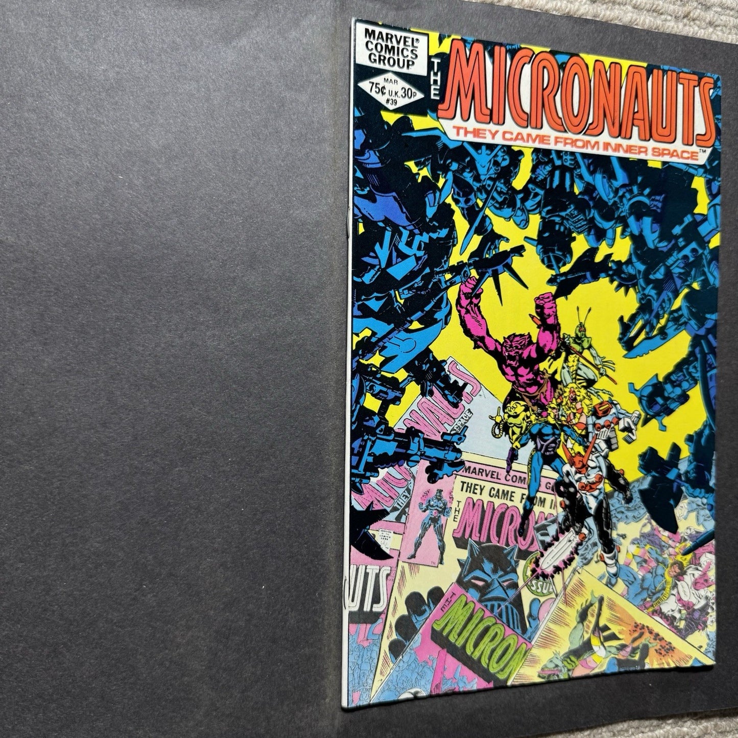 Micronauts 39 - Bronze Age Marvel Comics 1982