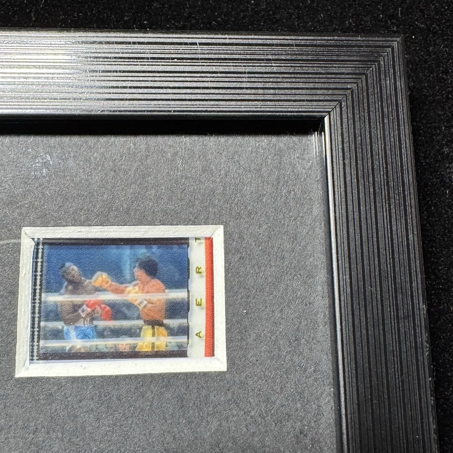 Rocky III Genuine Film Cell Framed - Sylvester Stallone Glass Fronted - Rocky 3
