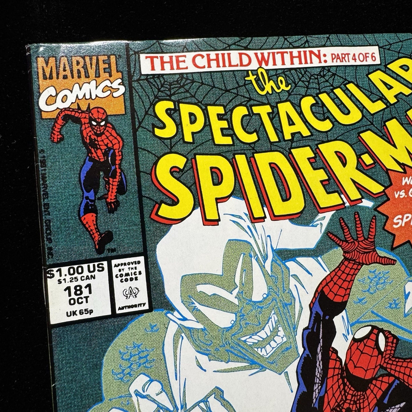 Spectacular Spider-Man 181 - Copper Age Marvel Comics 1991