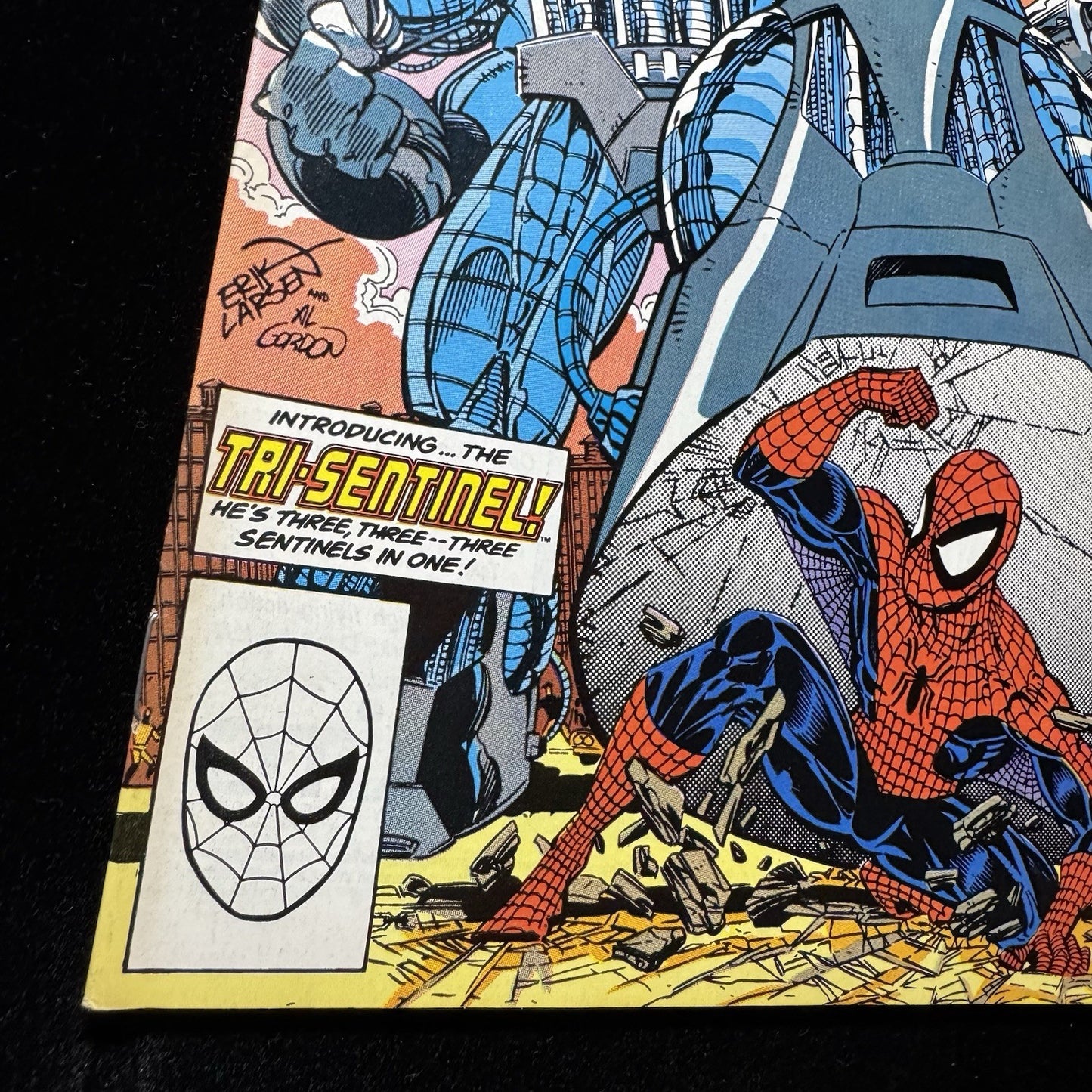 Amazing Spider-Man 329 - 1st App Of Tri-Sentinel - Copper Age Marvel Comics 1990
