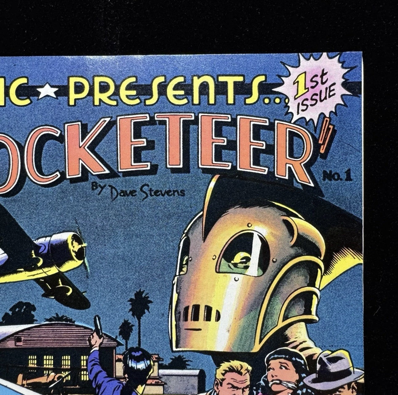 Pacific Presents 1 - First Headlining Rocketeer - Bronze Age Pacific Comics 1982