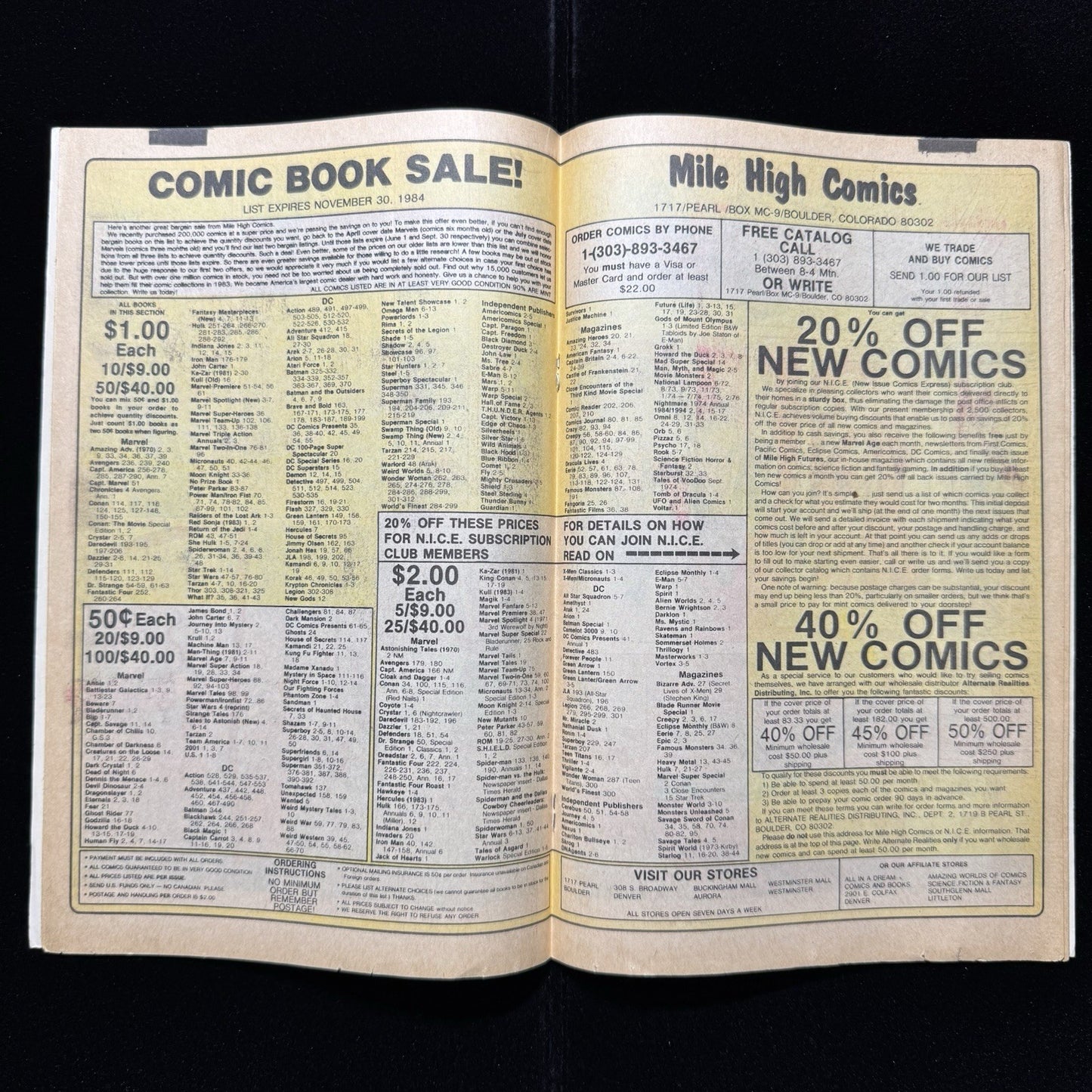 Power Man And Iron Fist 109 - Copper Age Marvel Comics 1984