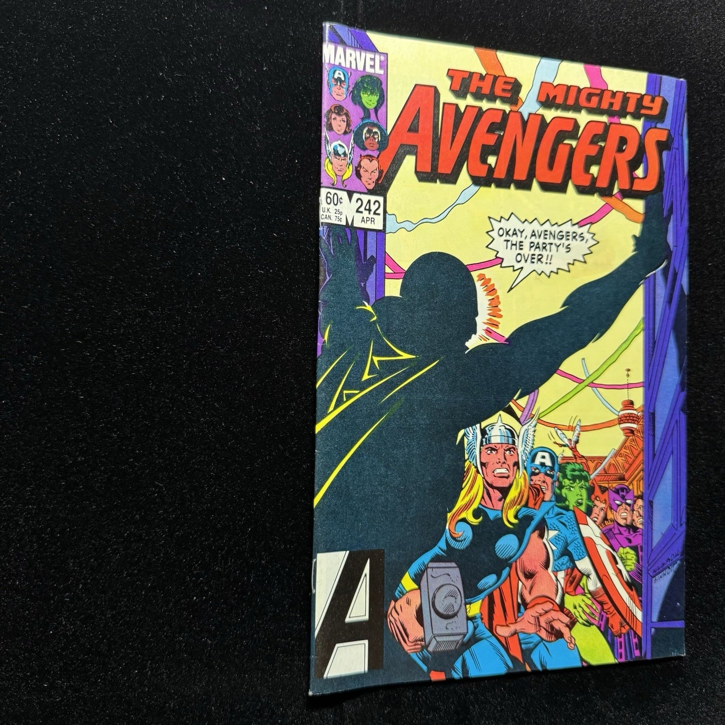Avengers 242 - Copper Age Marvel Comics 1984