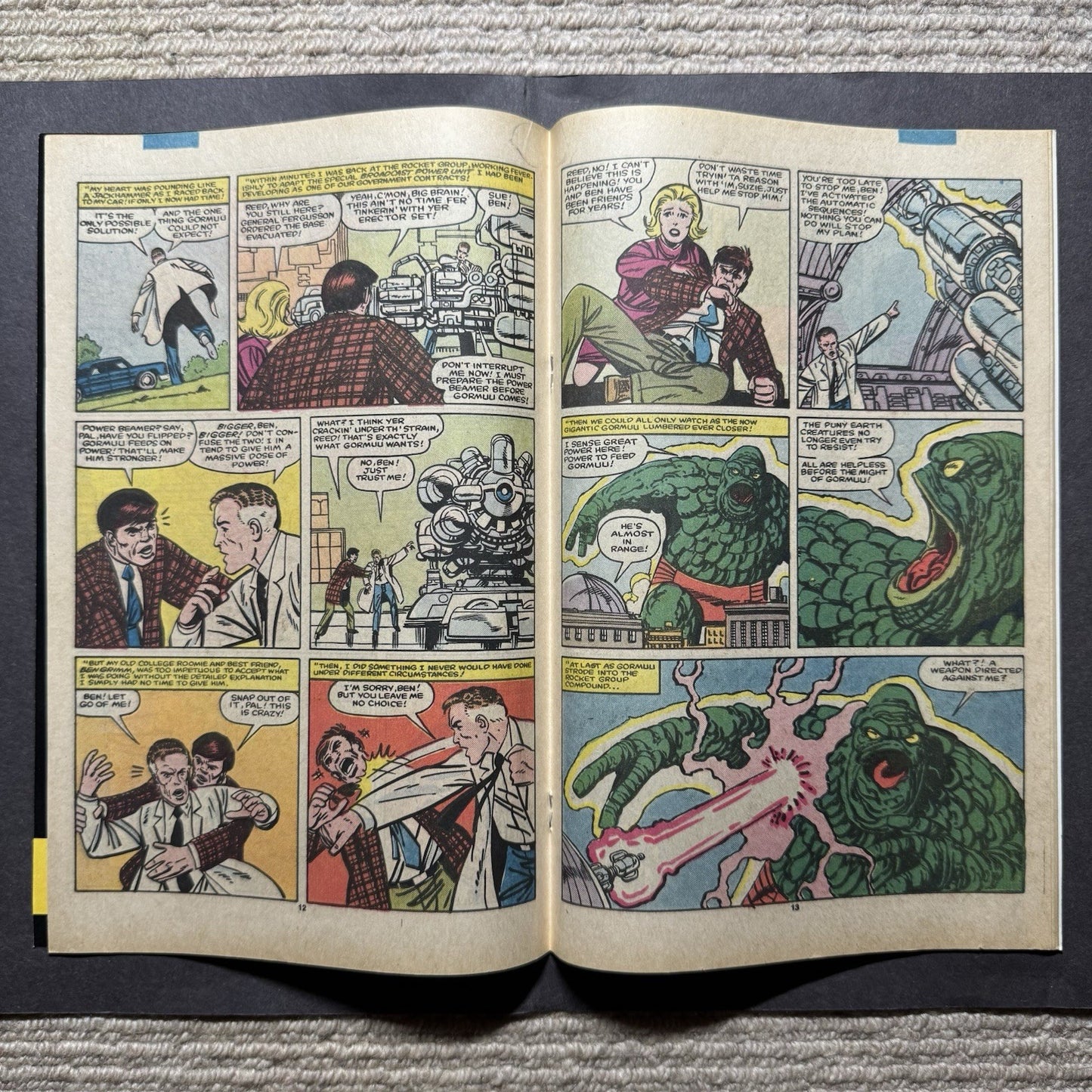 Fantastic Four 271 - 1st Appearance Of Gormuu - Copper Age Marvel Comics 1984