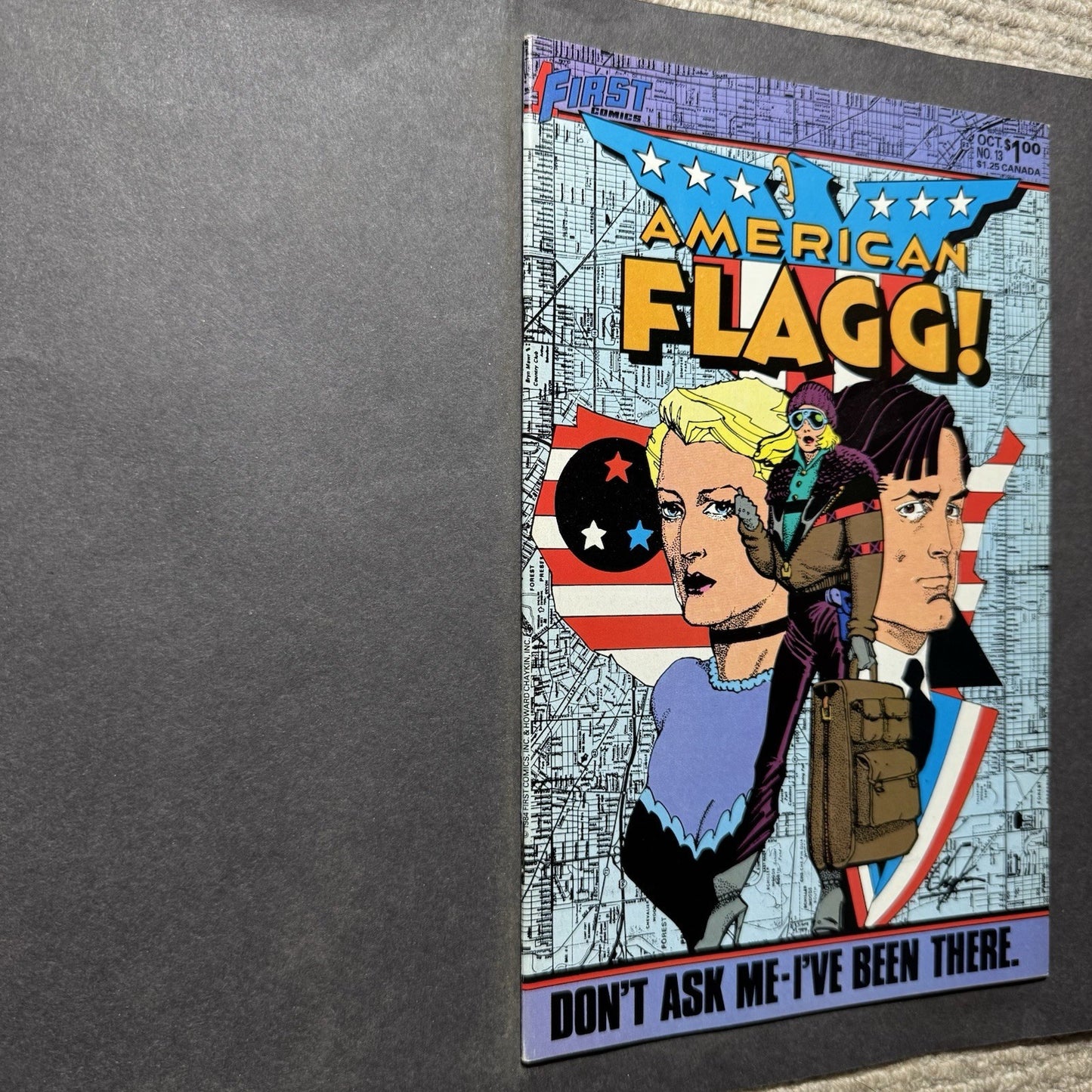 American Flagg 13 - Copper Age First Comics 1984