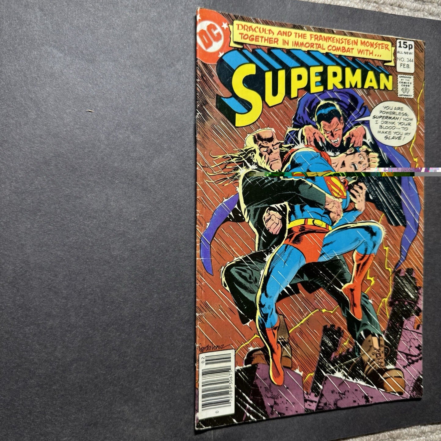 Superman 344 - Bronze Age Dc Comics 1980