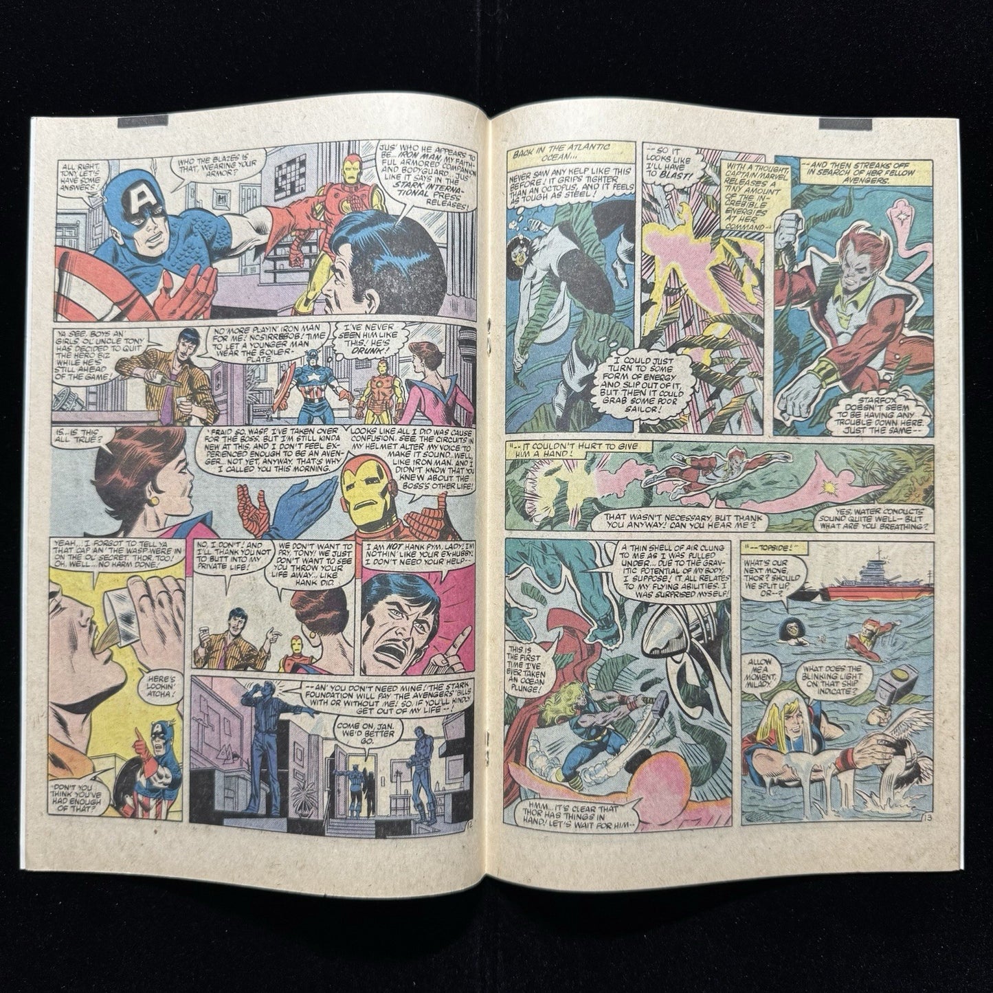 Avengers 232 - Eros Is Renamed Starfox - Bronze Age Marvel Comics 1983