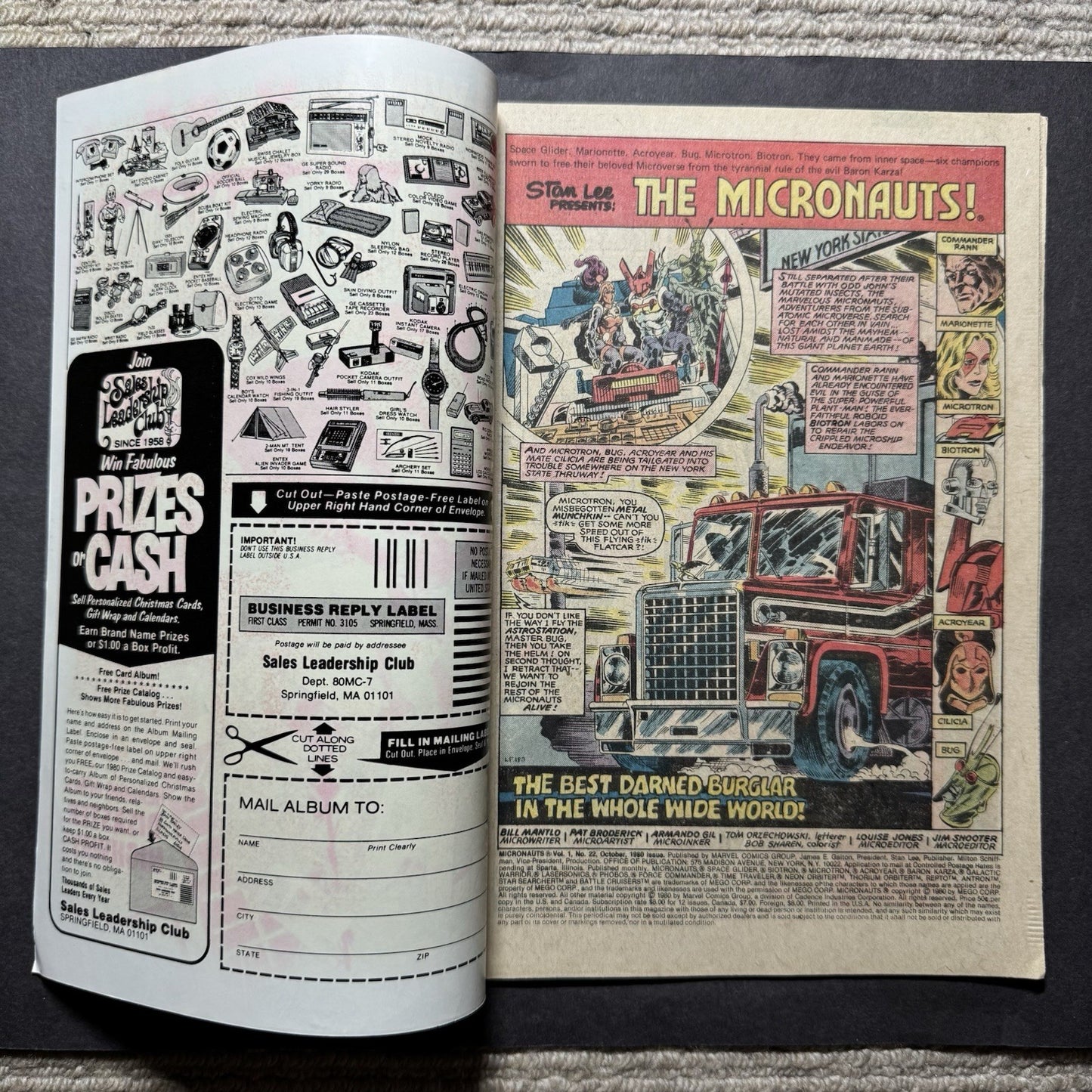 Micronauts 22 - Bronze Age Marvel Comics 1980