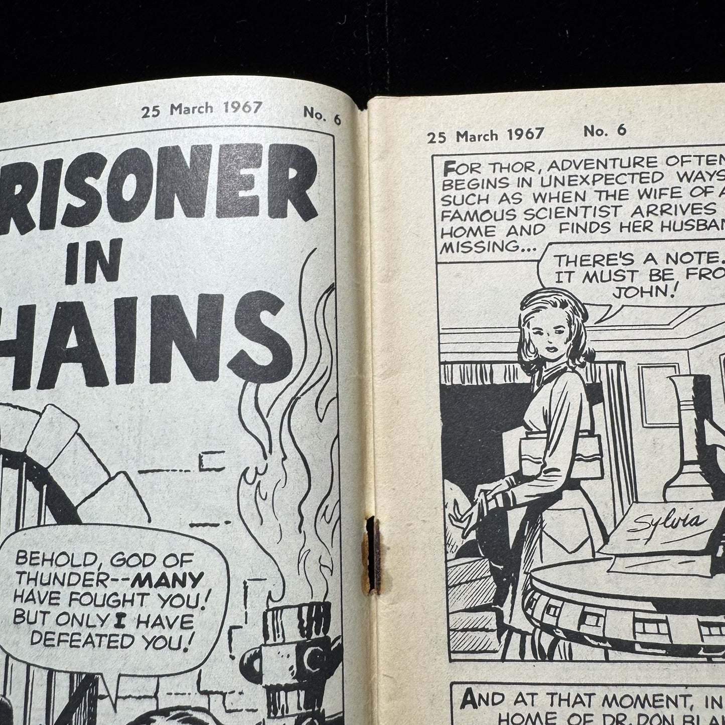 Fantastic! 6 - British Comics - Silver Age Odhams/ IPC Magazines Comics 1967
