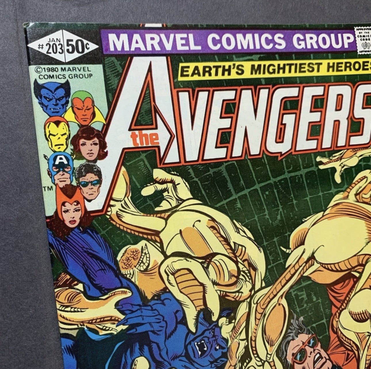 Avengers 203/ Bronze Age marvel comics 1981