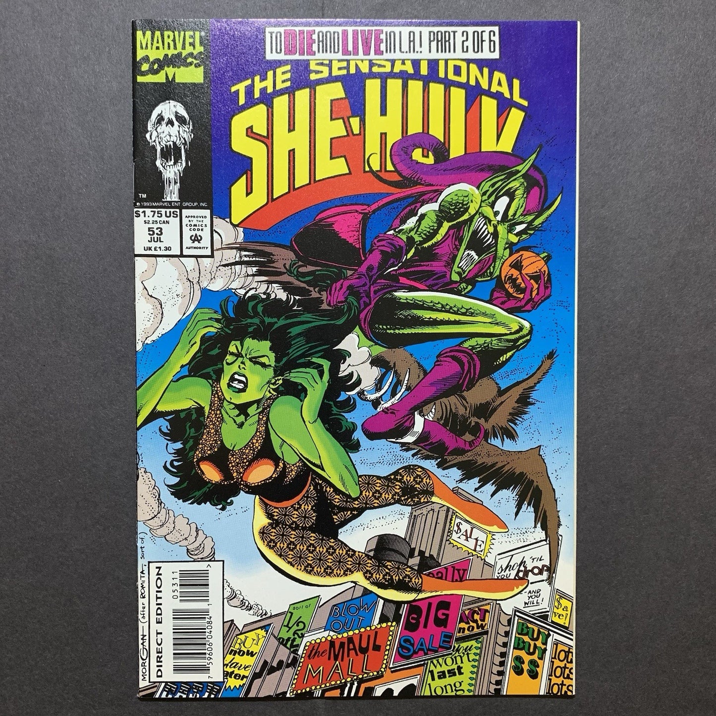 Sensational She Hulk 53/ Modern Age Marvel Comics 1993