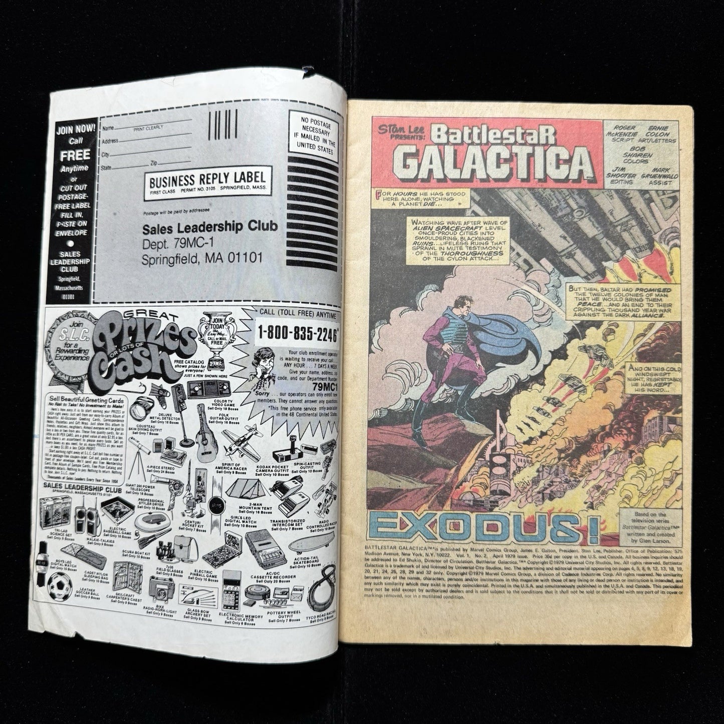 Battlestar Galactica 2 - Bronze Age Dc Comics 1979