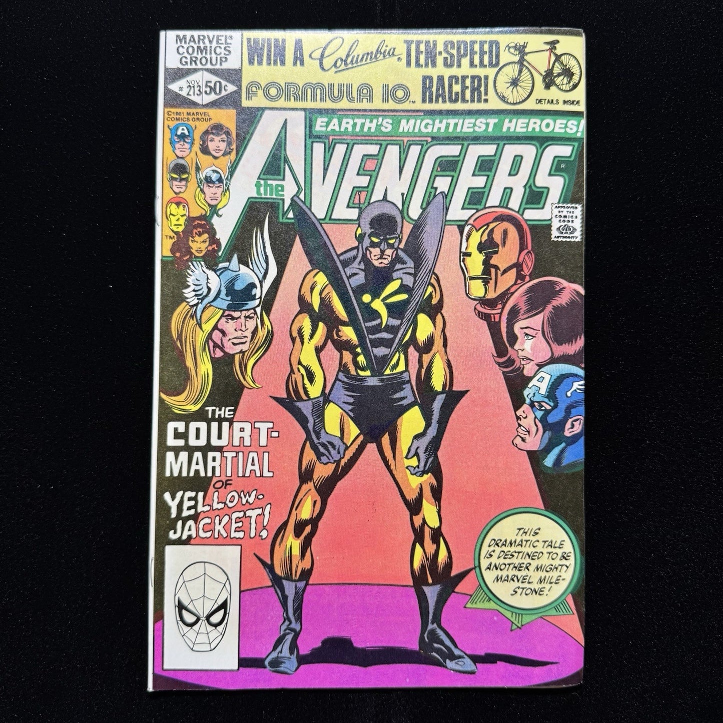 Avengers 213 - Controversial Issue - Bronze Age Marvel Comics 1981