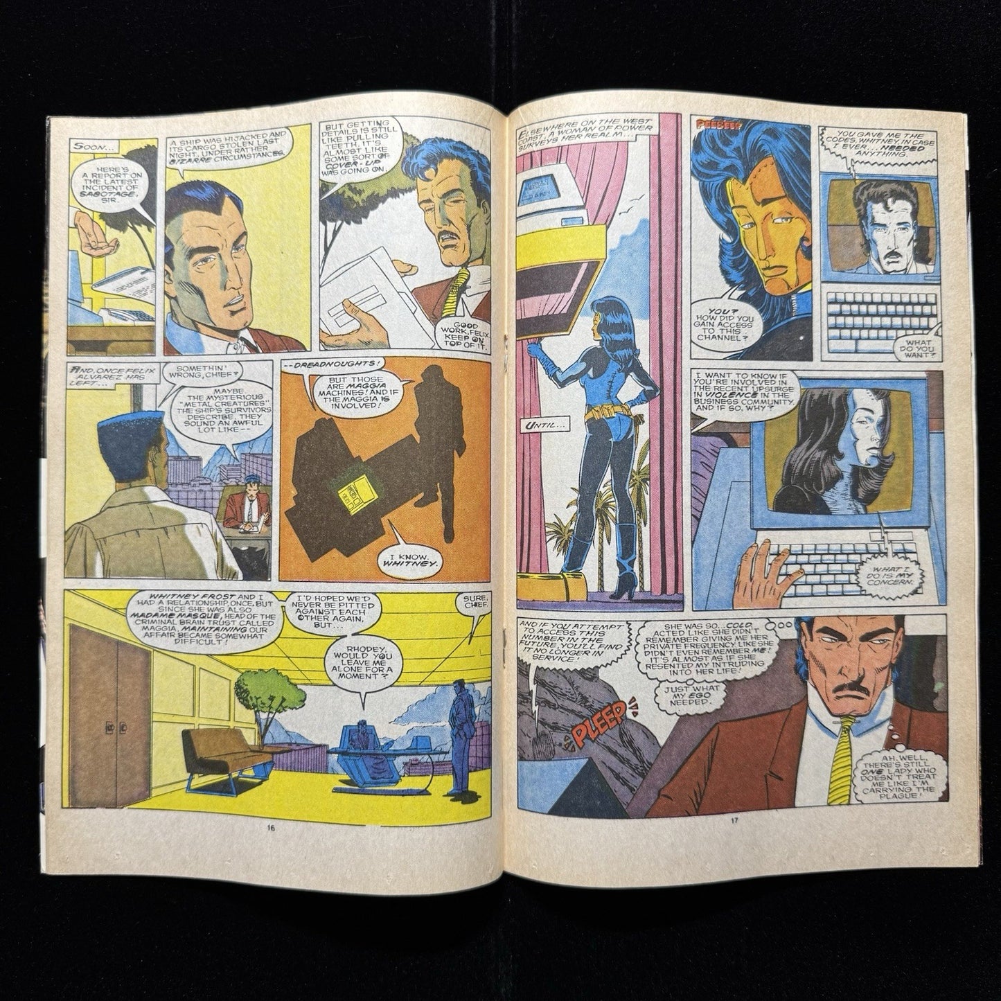 Iron Man 245 - Copper Age Marvel Comics 1989