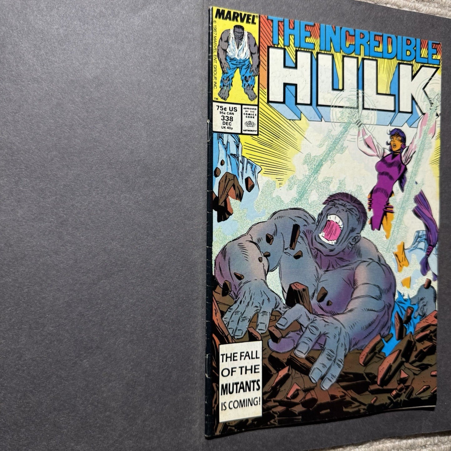 Incredible Hulk 338/ Copper Age Marvel Comics 1987