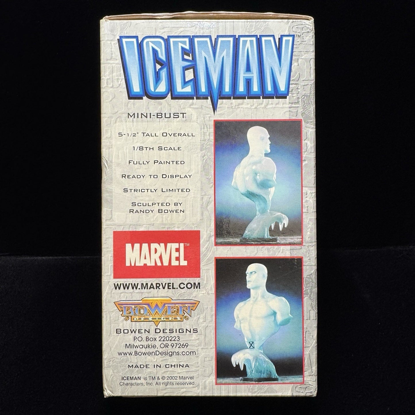 Bowen Designs - Iceman 4042/5000 - Marvel Mini Bust 2002