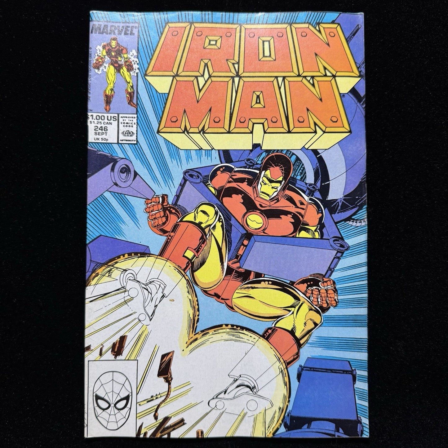 Iron Man 246 - Copper Age Marvel Comics 1989
