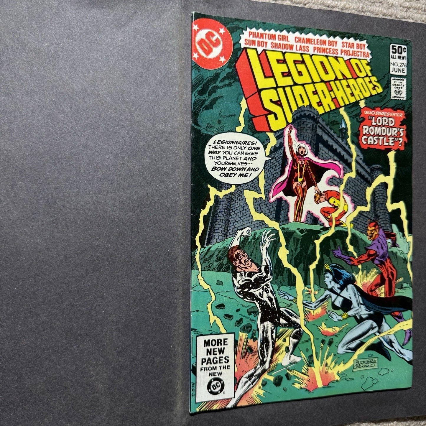Legion Of Super-Heroes 276 - Bronze Age Dc Comics 1981