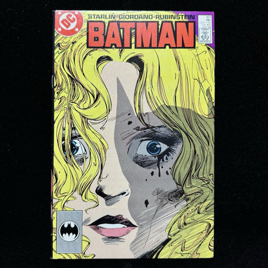 Batman 421 - Copper Age Dc Comics 1988